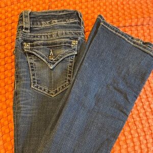 Miss Me Women's Boot Cut Blue Jeans